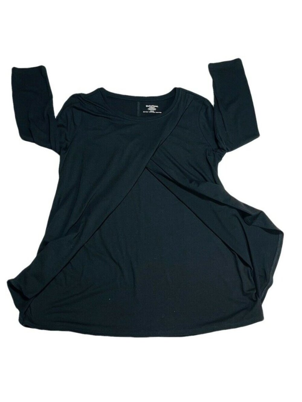 Motherhood Maternity Blend 3/4 Sleeve Tunic Top By Vanite Couture - Picture 4 of 9